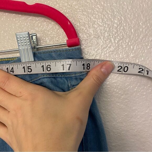 Volcom Colette Skinny denim Jeans mid rise 100% cotton medium wash Size 11 - Picture 9 of 12